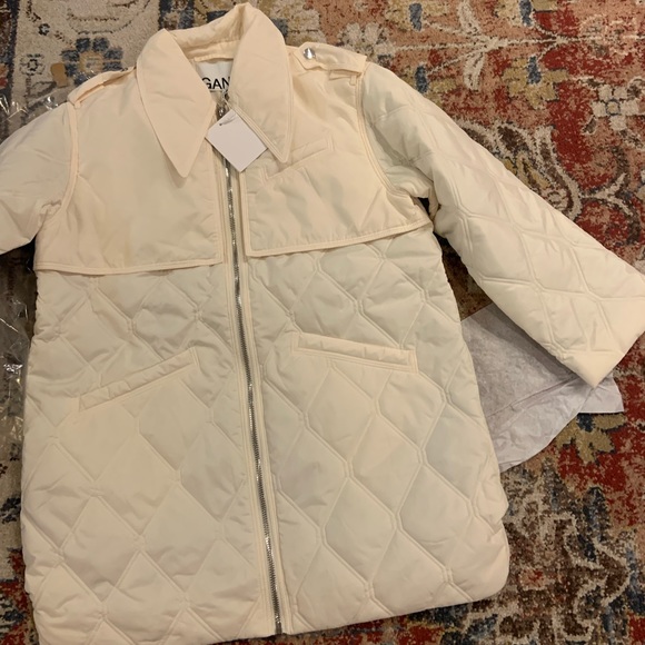 GANNI Quilted Jacket NWT - Picture 8 of 9